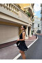 Gold Detail Dots Dress - 3