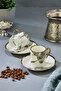 Lavinya 2-Person 90 ml Porcelain Coffee Cup Set Ckr3862 - 4