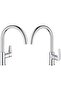 Kitchen Tap Stainless Steel Kitchen Sink Taps with 360° Rotation - 3