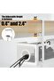 Under Desk Cable Management Tray White / Cable Rack under Desk Cable Management - 2
