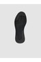 100% Genuine Leather Textured Black Napa Lace-Up Men's Shoes Sneakers - 7