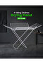 Aluminium 4 Wings Clothes Drying Stand RF13198 Foldable Indoor Outdoor Dryer Rack 29m - 5