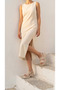 Open Sides and Front, Elastic Ankle, Summer Women's High Wedge Heel Sandals Shoes - 7