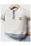 Baby Boy Crumb Top and Bottom Set Blue 5863 - 2