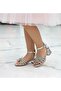 (Pampili) Block Heel Lu Children's Evening Dress Shoes Silver - 4