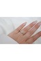 Yzk306 Channel-Set Stone Gold Adjustable Ring - 2