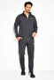 Men's Cotton Piece Tracksuit Set Smoked 201550-F - 2