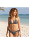 Women's Beachwear Lace Black Patterned Bikini Top Bb2388 - 2