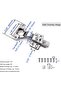 Genyee Soft Close Chains of Metal Kitchen Half Overlay Frameless European Chains of Metal 110 Degree - 6