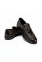Kkahverengi̇ D Textured D Leather Pü Tasseled Oafer - 2