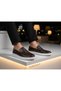 Brown Tek K Belt İ White Sole Loafer - 5