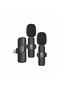 MC2 Wireless Mic for iPhone & Type-C Dual Clip Mic, Noise Reduction