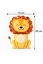 Cute Lion Foil Balloon, Safari Themed Jungle Animals Kids Birthday Party Balloon - 2