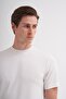 Crew Neck Men's White T-Shirt 40470 - 3