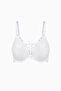 Lace Bra with Lacing Detail - Without Padding - Fashion - 2579 - Ecru