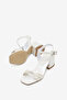 Girl's PU Sole Stone Detailed Accessories Heeled Shoes - 3
