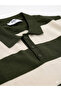Short Sleeve Polo Collar Men's Knitwear T-Shirt - Khaki - 3