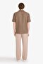 Polo Collar Linen Blend Short Sleeve Shirt G1498Ax26Sp - 4