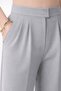 High Waist Crepe Palazzo Pants – Wide-Leg , Flowy Textured , Office & Casual Stylish - 4