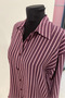 Oversize Striped Modal Shirt - 3