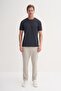 Crew Neck Men's Anthracite T-Shirt 40470 - 2