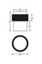 TIME Satin Chrome Door Stopper - 2