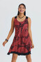 Pool Collar Piping Detailed Sleeveless Dress - 7