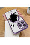 iPhone 15 Pro Max Compatible Cat Pattern Transparent Soft Silicone Magsafe Wireless Phone Case - 2