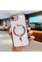 iPhone 17E Compatible Transparent Soft Silicone Magsafe Wireless Phone Case Star Pattern