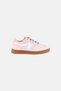 Kids Boy Brand Logo Lace Up Casual Shoes, Light Pink - 4