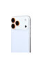 iPhone 17 Pro Max Compatible Orange Metallic Camera Lens Housing Anti-Break Stylish Accessory - 3
