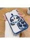 iPhone 15 Pro Max Compatible Transparent Soft Silicone Magsafe Wireless Phone Case Panda Pattern - 2