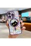 iPhone 15 Pro Compatible Transparent Soft Silicone Magsafe Wireless Phone Case Cat Pattern