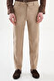 Straight Slim Fit Drawstring Elastic Waist 100% K Linen Men's Trousers Mink - 38351.26Y - 4