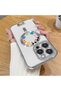 iPhone 15 Pro Compatible Transparent Soft Silicone Magsafe Wireless Phone Case Cute Pattern - 2