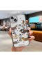 حافظة هاتف لاسلكية من السيليكون الناعم الشفاف متوافقة مع هاتف iPhone 13 بنمط كلب