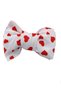 - Dana Assorted Ribbon Bow Headband for Babies - White & Red - 2