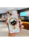 iPhone 13 Compatible Transparent Soft Silicone Magsafe Wireless Phone Case Cat Pattern