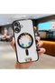 iPhone 16 Compatible Transparent Soft Silicone Magsafe Wireless Phone Case Cute Pattern
