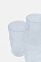 Glazed 6 Pieces Glass 300 ml, Transparent - 3