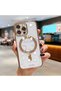 iPhone 15 Pro Max Compatible Transparent Soft Silicone Magsafe Wireless Phone Case Star Pattern