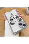 iPhone 13 Compatible Transparent Soft Silicone Magsafe Wireless Phone Case Panda Pattern - 2