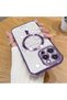 iPhone 15 Pro Max Compatible Transparent Soft Silicone Magsafe Wireless Phone Case Star Pattern - 2