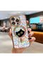 iPhone 15 Pro Compatible Transparent Soft Silicone Magsafe Wireless Phone Case Cat Pattern