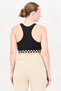 Women Brand Logo Non Padded Sports Bra, Black - 2