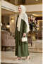 Dress Vest Double Set 6527-10 Khaki Green - 2