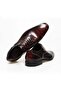 Brown Lace-Up Genuine Leather Men's Shoes - 2