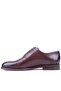 - Brown Leather Laced Men's Classic Shoes 250-2030 - 3
