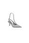 Ceylan 121 Women's Skin Stone Detailed Pointed Toe Open Back Stiletto Heel Evening Dress Shoes - 2