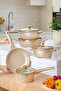 9Pcs Cookware set Stream series S-1080, Crystal Ceramic, Non-Stick, Induction. - 2